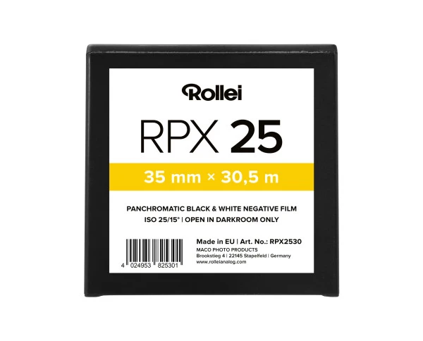 Rollei RPX 25 35mm x 30.5m